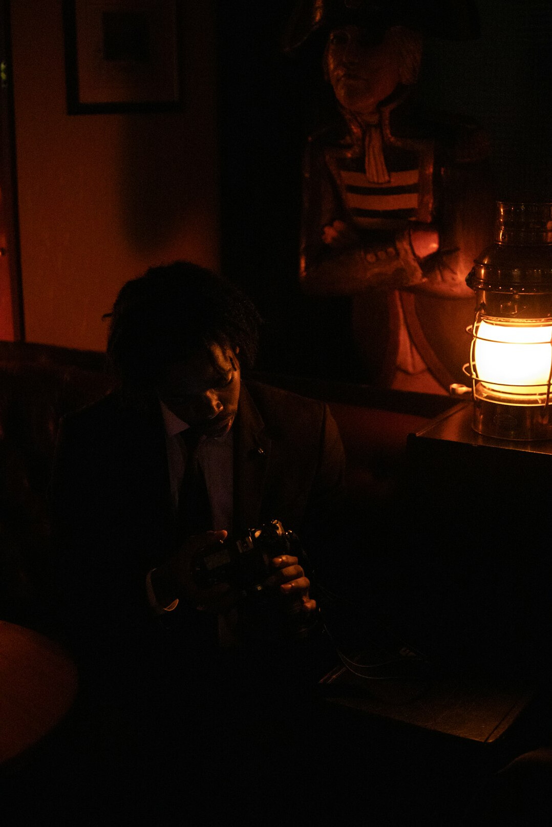 cinematic lighting in movie scene